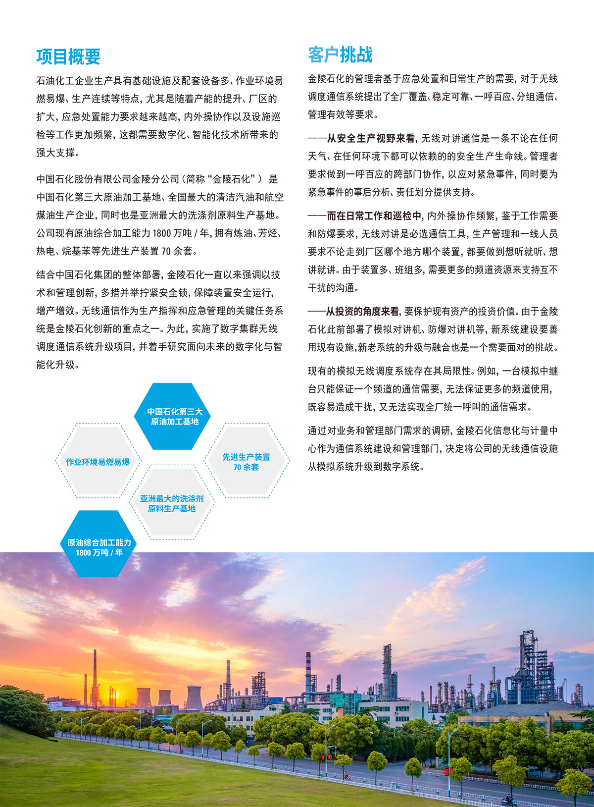 石化行业通讯解决方案